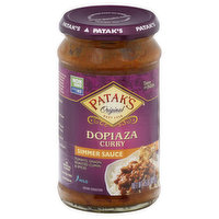 Patak's Simmer Sauce, Dopiaza Curry, Mild, 15 Ounce