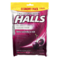 Halls Halls Triple Soothing Action Black Cherry, 70 Each