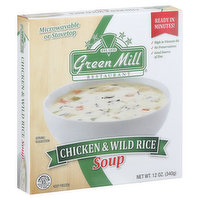 Green Mill Soup, Chicken & Wild Rice, 12 Ounce