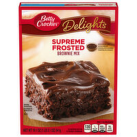 Betty Crocker Delights Brownie Mix, Supreme Frosted, 19.1 Ounce