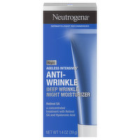 Neutrogena Night Moisturizer, Deep Wrinkle, Anti-Wrinkle, 1.4 Ounce