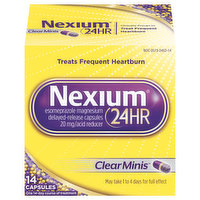 Nexium Acid Reducer, 24 Hr, 20 mg, Clear Minis, Capsules, 14 Each