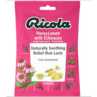 Ricola Honey Lemon with Echinacea Herb Cough Drops, 19 Each