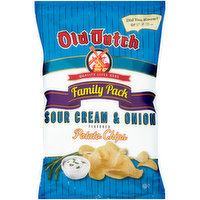 Old Dutch Foods Family Pack Sour Cream & Onion Potato Chips, 9.5 Ounce