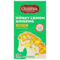 Celestial Seasonings Honey Lemon Ginseng Green Tea Bags, 1.5 Ounce