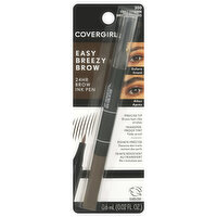 CoverGirl Brow Ink Pen, 24Hr, Easy Breezy Brow, Soft Brown 300, 0.02 Fluid ounce