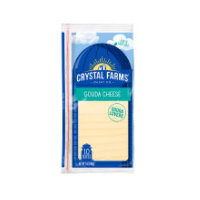 Crystal Farms Cheese Slices - Gouda, 8 Ounce