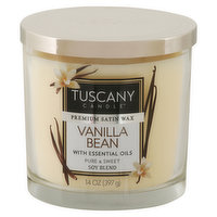 Tuscany Candle Candle, Vanilla Bean, 1 Each