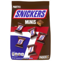 Snickers Bars, Minis, Party Size, 35.6 Ounce