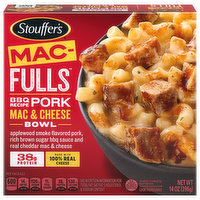 Stouffer's Mac-Fulls Mac & Cheese Bowl, Pork BBQ Recipe, 14 Ounce