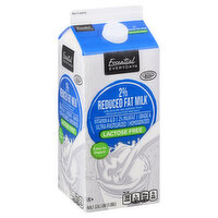 Essential Everyday Milk, Lactose Free, Reduced Fat, 2%, 0.5 Gallon