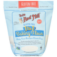 Bob's Red Mill Baking Flour, 1 to 1, Gluten Free, 44 Ounce