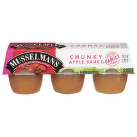 Musselman's Apple Sauce, Chunky, 6 Each