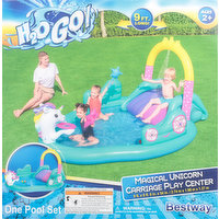 H2OGo! Pool Set, Magical Unicorn Carriage Play Center, 1 Each