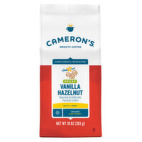 Cameron's Coffee Bag, Decaf, Flavored, Vanilla Hazelnut Light Roast Ground Coffee 10oz, 10 Ounce