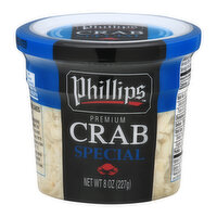 PHILLIPS Crab, Premium, Special, 8 Ounce