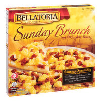 Bellatoria Pizza Sunday Brunch Pizza, Sausage Scramble, 14 Ounce