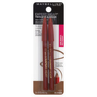 maybelline ExpertWear Eye & Brow Pencil, Twin, Blonde 107, 2 Each