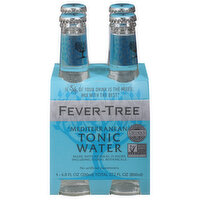 Fever-Tree Tonic Water, Mediterranean, 4 Each