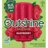 Outshine Fruit Ice Bars, Raspberry, 6 Pack, 6 Each