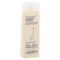 Giovanni Smooth As Silk Shampoo, Deep Moisture, 8.5 Ounce