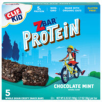 Zbar Crispy Snack Bars, Whole Grain, Chocolate Mint, 5 Each