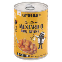 Serious Bean Co Beans, BBQ, Mustard Q, Southern, 15.75 Ounce