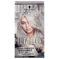 Got2b Metallics Permanent Hair Color, Metallic Silver, M71, 1 Each