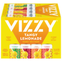 Vizzy Hard Seltzer, Tangy Lemonade, Variety Pack, 12 Each