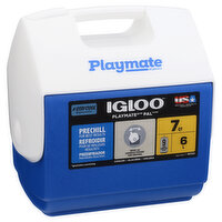 Igloo Playmate Pal Cooler, Blue/White, 7 Quarts, 1 Each