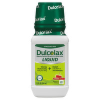 Dulcolax Laxative, Liquid, Cherry Flavor, 12 Ounce