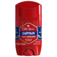 Old Spice Antiperspirant & Deodorant, Captain Scent of Bergamot, 2.6 Ounce