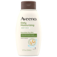 Aveeno Body Wash, Daily Moisturizing, Lightly Scented, 12 Fluid ounce