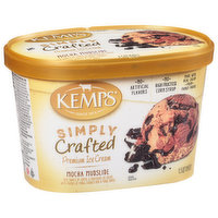 Kemps Ice Cream, Premium, Mocha Mudslide, 1.5 Quart