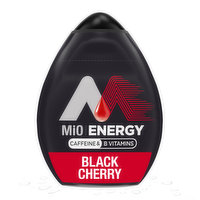 Mio Black Cherry Naturally Flavored Liquid Water Enhancer with Caffeine & B Vitamins, 1.62 Fluid ounce