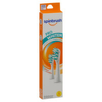 Spinbrush Pro Whiten Brush Heads, 2 Each