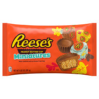 Reese's Peanut Butter Cup, Milk Chocolate & Peanut Butter, Miniatures, 9.92 Ounce