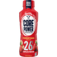Core Power Milk Shake, High Protein, Strawberry Banana, 14 Ounce
