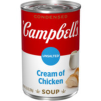 Campbell's® Condensed Unsalted Cream of Chicken Soup, 10.5 Ounce