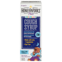 Honey Works Plus Cough Syrup, Children's, 4 Fluid ounce