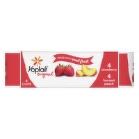 Yoplait Yogurt, Low Fat, Strawberry/Harvest Peach, 8 Each