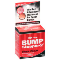 High Time Bump Stopper-2 Razor Bump Treatment, Double Strength, 0.5 Ounce