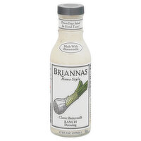 Briannas Dressing, Classic Buttermilk, Home Style, Ranch, 12 Fluid ounce