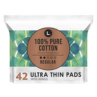 L. Ultra Thin L. Ultra Thin Pads, Regular, 42 Ct, 42 Each