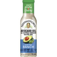 Newman's Own Dressing, Dairy Free, Ranch, 8 Ounce