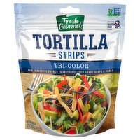 Fresh Gourmet Tortilla Strips, Tri-Color