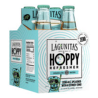 Lagunitas Hop, Hoppy Refresher, 4 Pack, 1 Each