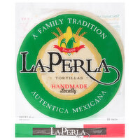 La Perla Tortillas, Handmade Locally, 10 Inch, 10 Each