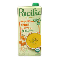 Pacific Foods Organic Cumin Carrot Oat Milk Vegan Soup, 32 Fluid ounce