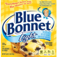Blue Bonnet Vegetable Oil Spread, Light, 16 Ounce